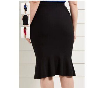NWT Black Trumpet Sweater Skirt, size M.